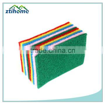 Non-abrasive Green Scrubber Cleaning Scouring Pad photo-3