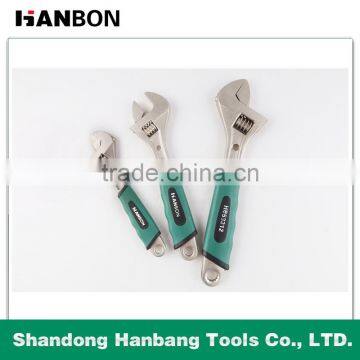 Multifunction plastic handle adjustable wrench/spanner