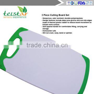 Manufacturer of Promotional Big Medium Small 3 PCS Green Plastic Cutting Board, and PP Cutting Board photo-6