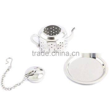 WCMY025 Stainless Steel Tea Infuser Tea Ball Gift , Strainer & Steeper Bundle photo-5