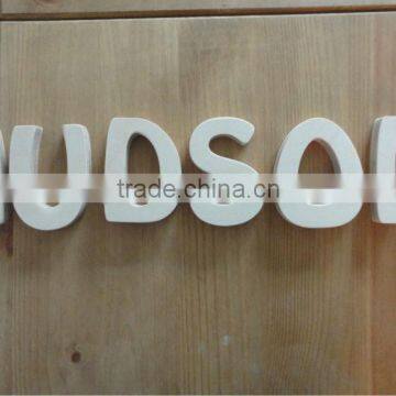 Wood Word Sticker, Wood Letters Natural photo-2