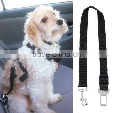 2015 Top Quality Dog Safety Seat Belt Restraint 12''-24'' For Car Van Lock Adjustable Pet Lead