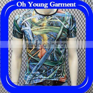 Wholesale Bulk Cheap T-shirt For Printing Customized 100% Polyester Plain Sublimated T-shirts