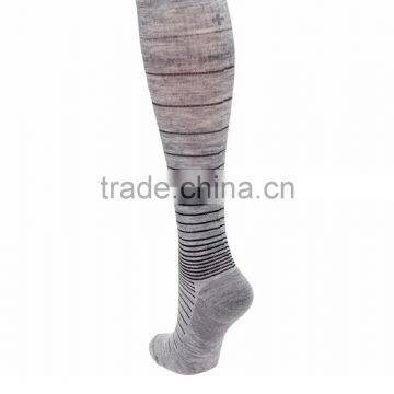 Women's Chevron Compression Socks With Merino Wool and Bamboo photo-2