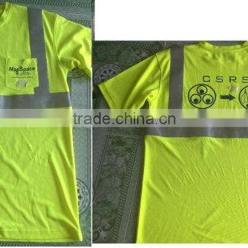Reflective Shirt, Short Sleeve , 100 % Polyester photo-3