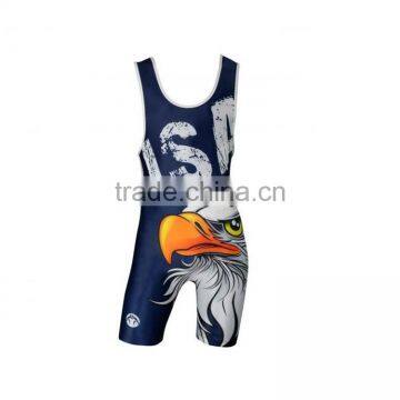 Custom and Cheap Fashionable Wrestling Singlets for Sale photo-3