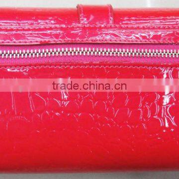 Fashion New Croco Cowhide Genuine Leather Popular Wallet photo-4