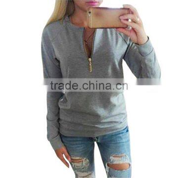 Casual Ladies V Neck Long Sleeve Hoodie Women Winter Jumper Pullover Tops