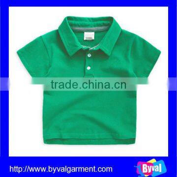 Customized 100%organic cotton polo shirts boys polo t shirt