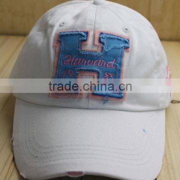 letter embroidery baseball cap