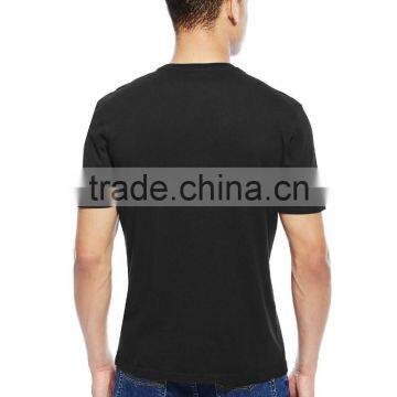 Soft Touch Black Plain t Shirt Men photo-3