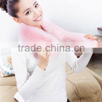 Shooting Autumn and Winter Women's Faux Fox Fur Raccoon Fur Scarf Muffler Scarf Faux Fur Collar photo-3