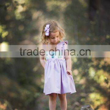Wholesale Clothing Floral Sundress Baby Girl Party Dress Children Frocks Designs photo-2