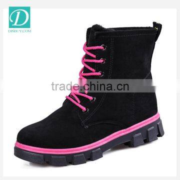 Ladies Boots Snow Warm Winter Boots Women Lace Up Ankle Boots photo-5