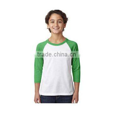 Next Level Apparel Youth CVC 3/4 Raglan Tee - Made From 60% Combed Ring-spun Cotton and 40% Polyester Jersey photo-6