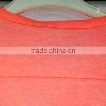 Fashion Children Girl Fluorescent Color T-shirt With Puckering photo-5