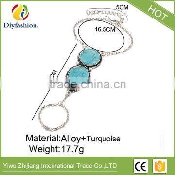 Bohemia Retro Beach Turquoise Refers to the Bracelet for Women photo-3