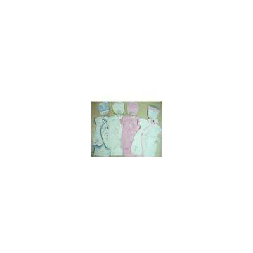 soild baby suit sets.
