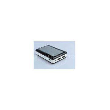 Black Square Plastic Universal Portable Power Bank 8400 Mah For Mobile Phone