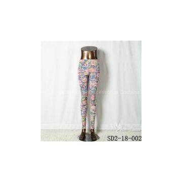 SD2-18-002 Fashion Knitting Open Smile Legging