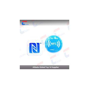 Printed Passive RFID 1k or NTAG 216 Chip NFC Tag sticker label