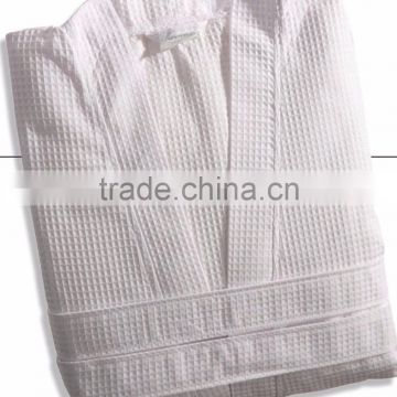 Best price custom logo waffle hotel wholesale bathrobe