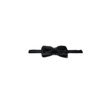 Knit Black Bow Tie For Men