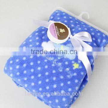 Wholesale AZO Free Soft Touch Mink Baby Fleece Blanket photo-5