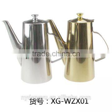 1.5-2 liter stainless steel water bottle /ynxn titanium color water pot stainless steel water kettle / fancy water kettle