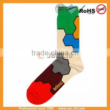Colorfull Stripe Womens Dress Cozy Socks photo-2