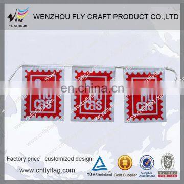 China Supplier Factory Price Birthday Party Decoration Triangle String Flags photo-6