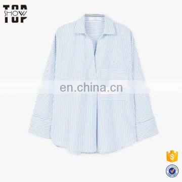 New Model Shirts 100% Cotton Oversize Dart Detail Cotton Shirt photo-6