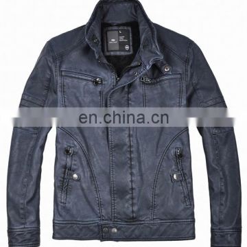 2015 new model designer biker leather jacket