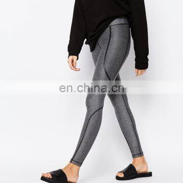 Premium Contrast Piping Compression Leggings photo-4
