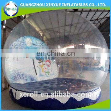 Giant PVC inflatable custom snow globe wholesale