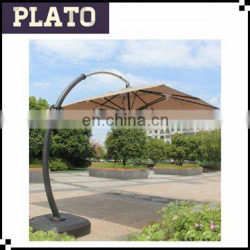 Luxury aluminum umbrella 3x3, roman umbrella, outdoor umbrella hot sale