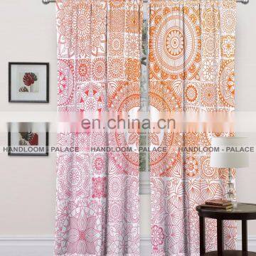 Indian Cotton Mandala New Beautiful Design Curtains Window Decorrative Curtain