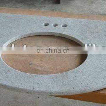 White pearl granite vanity tops