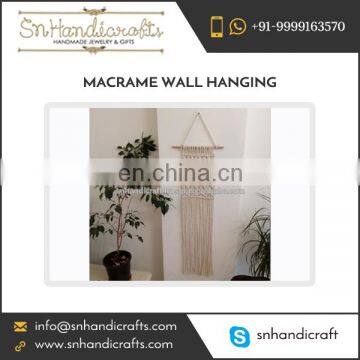 Handmade Large Macrame Fabric Wall Hanging at Reasonable Price