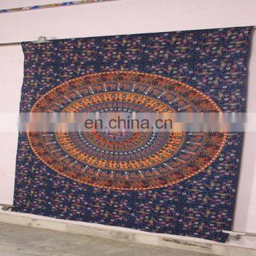 Indian Mandala Floral Tapestry Hippie Wall Hanging Bohemian Bedspread Throw Dorm Decor photo-3