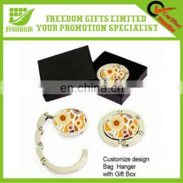 Customized Promotional Metal Folding Bag Hanger