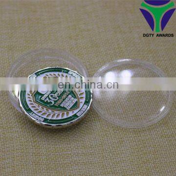 Design Your Own Logo Die Cast Custom Memory Silver Metal Coin photo-6