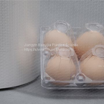 Micro-perforated film for eggs