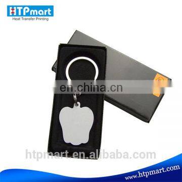 Hot Selling Apple Shape Sublimation ABS Plastic Keychain of Good Price