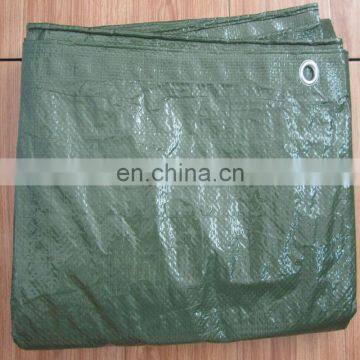 Tarp Heavy Duty Waterproof Hanjet Camping Car Pool Waste Shade Poly Tarp Cover Shelter Army Green