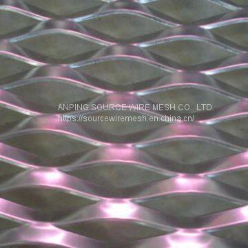Decorative Aluminium Expanded Metal Mesh photo-3