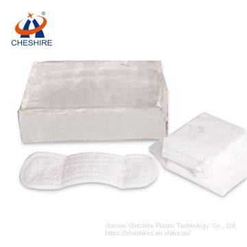 Cheshire hygienic sanitary napkin/diapers using hot melt glue adhesive