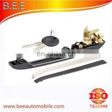 for vw car front door handle ,outer/lockable with key/left 191837205A 191837205