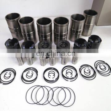 DongFeng truck engine parts 6L 6LTA diesel piston piston kit and cylinder liner kit