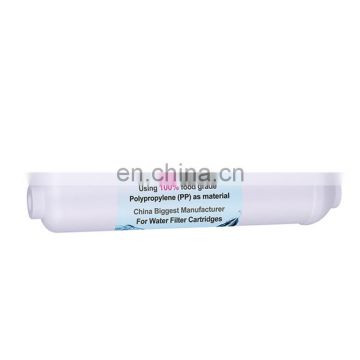 Low Cost Water Filtration RO Water Filter Cartridge inline Post Activated Carbon Filter